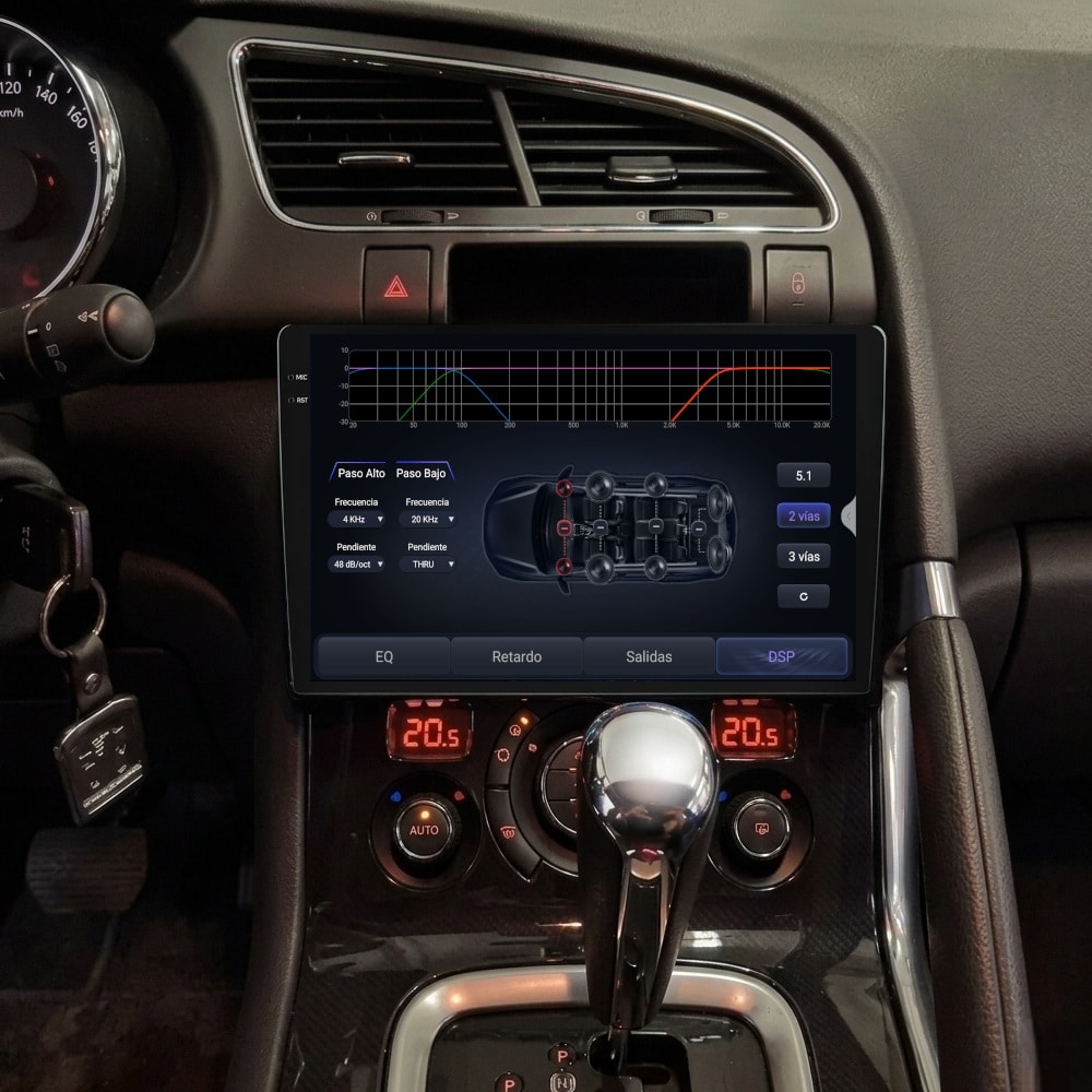 Pantalla multimedia P90 ULTRA específica para PEUGEOT 3008 (2009-2016) - Imagen 4