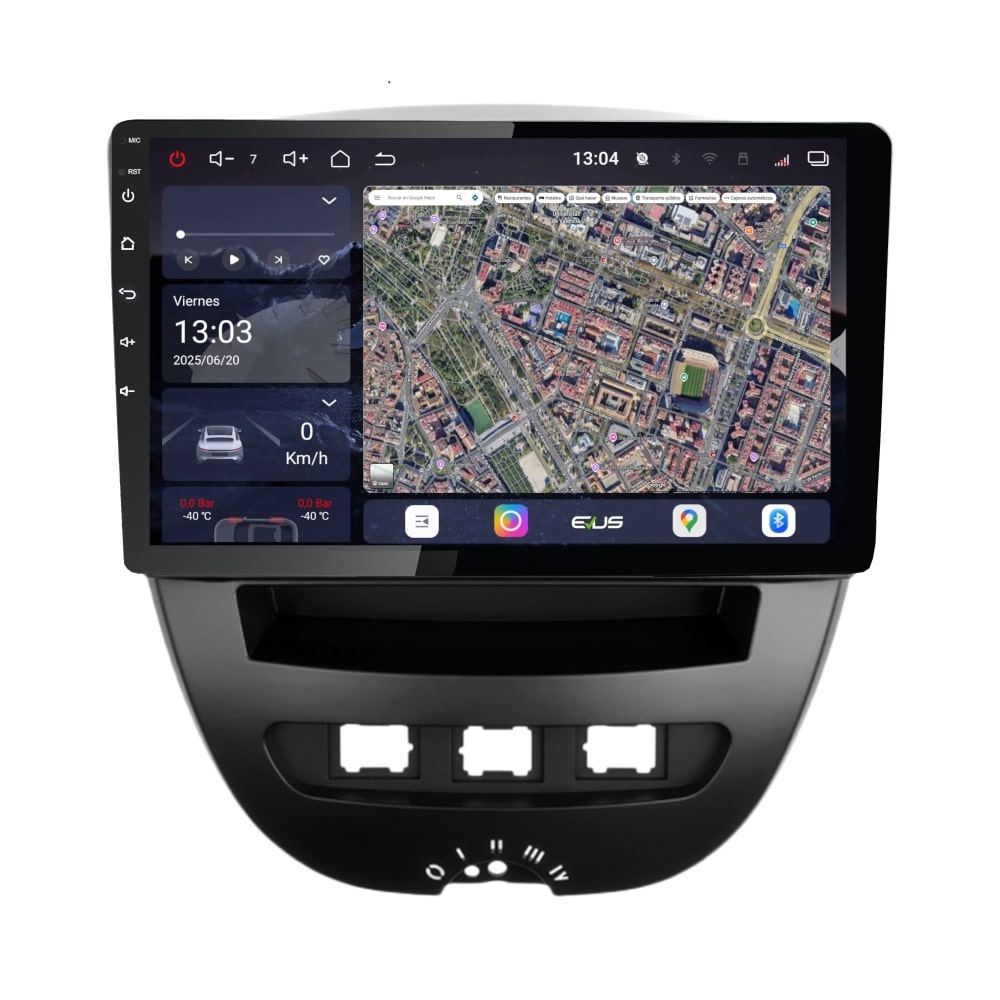Pantalla multimedia P10A para CITRÖEN C1 (2005-2014) - Imagen 5