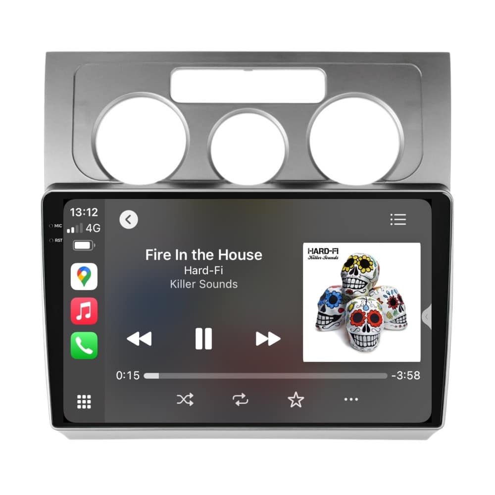 Pantalla multimedia P100 ULTRA específica para VOLKSWAGEN TOURAN (2003-2010).CLIMA MANUAL - Imagen 4