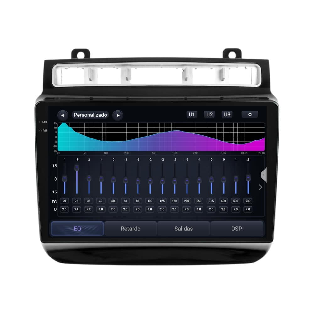 Pantalla multimedia P90 ULTRA específica para VOLKSWAGEN TOUAREG (2010 – 2016) - Imagen 5