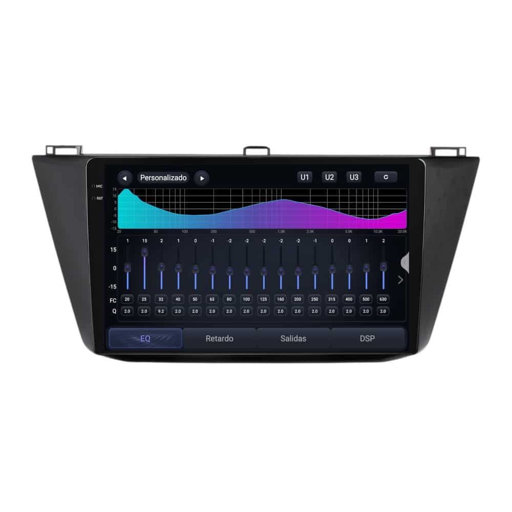 Pantalla multimedia P100 ULTRA específica para VOLKSWAGEN TIGUAN (2016-2023) - Imagen 5