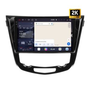 Pantalla multimedia P100 ULTRA específica para NISSAN QASHQAI (2014-2020) CLIMA AUTOMÁTICO