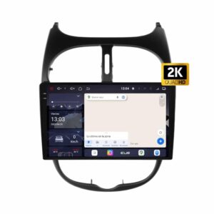 Pantalla multimedia P90 ULTRA para PEUGEOT 206 (1998-2007)