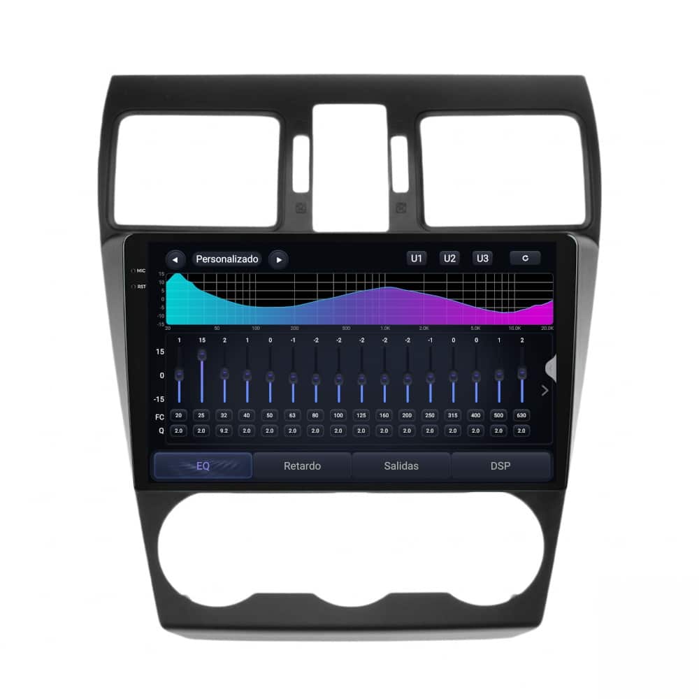 Pantalla multimedia P90 ULTRA para SUBARU WRX (2014->) - Imagen 4