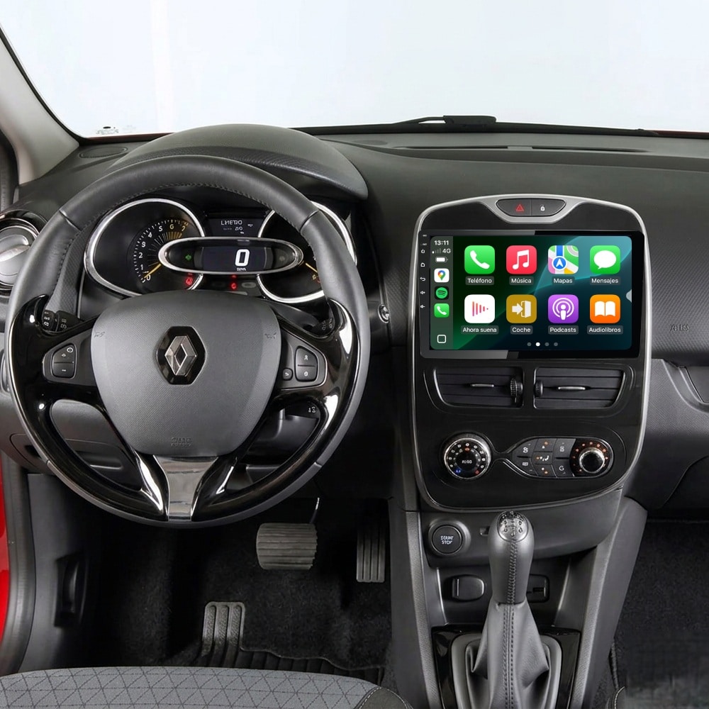 Pantalla multimedia P10A para RENAULT CLIO (2016-2018) CLIMA AUTOMÁTICO - Imagen 4