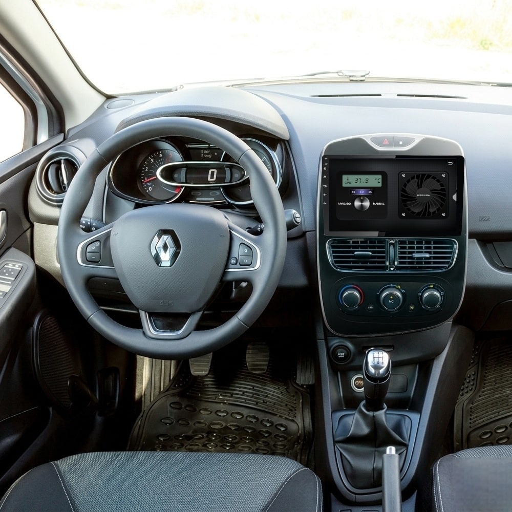 Pantalla multimedia P10A para RENAULT CLIO (2013-2015). CLIMA MANUAL - Imagen 4