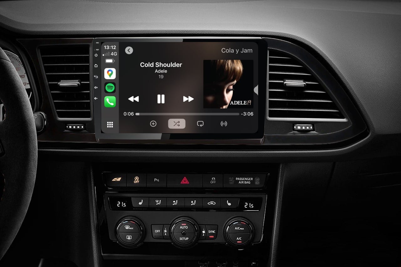 Pantalla multimedia P9A específica para SEAT LEÓN (2013-2018) - Imagen 4