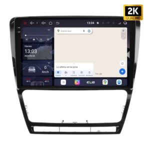 Pantalla multimedia P100 ULTRA específica para SKODA OCTAVIA (2008-2012)