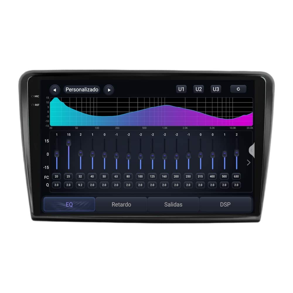 Pantalla multimedia P100 ULTRA para SKODA SUPERB (2009-2013) - Imagen 5