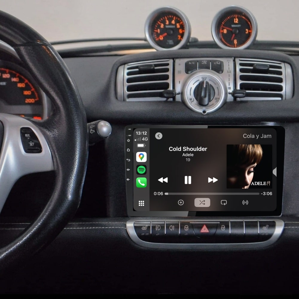 Pantalla multimedia P9A para SMART FORTWO (2010-2015) - Imagen 5