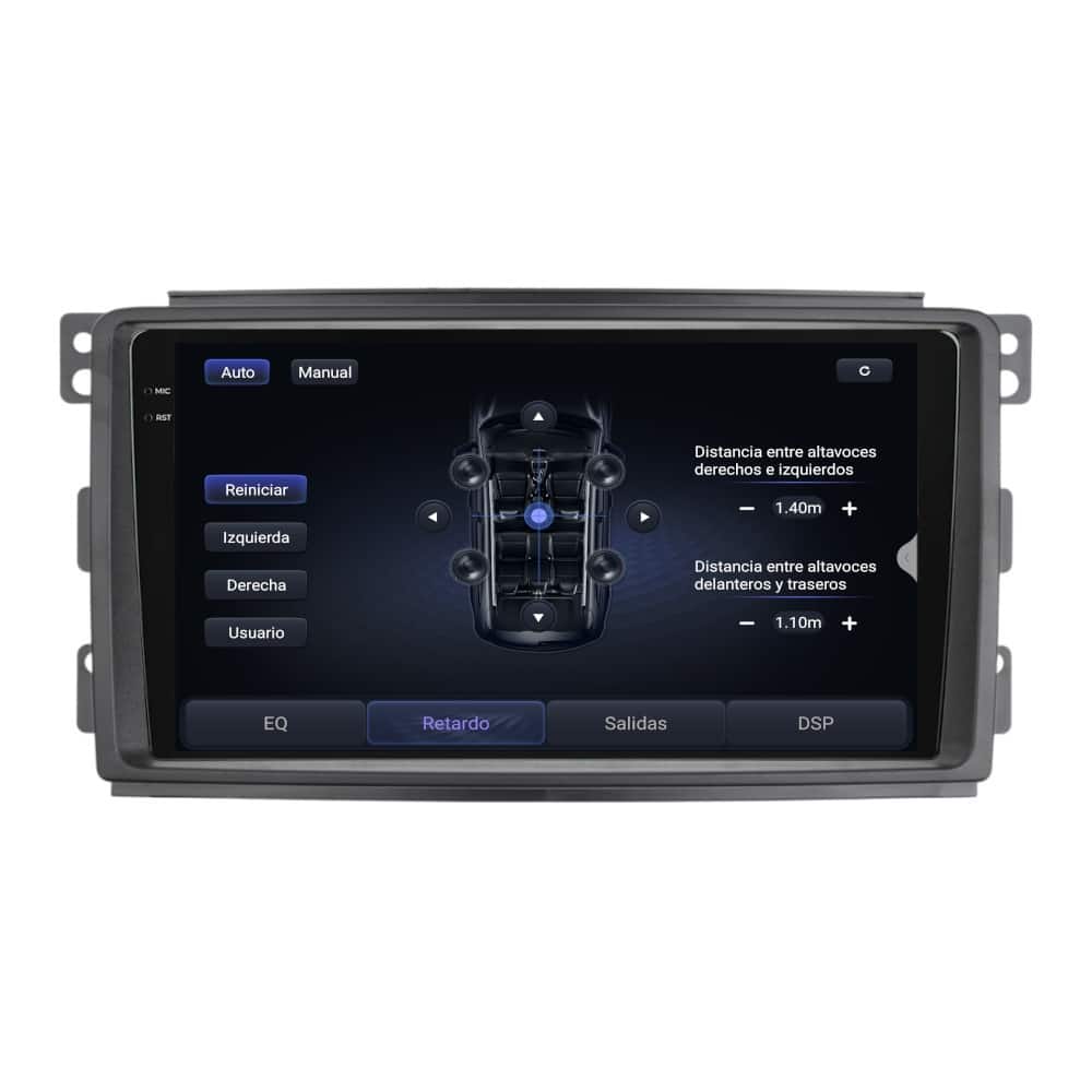 Pantalla multimedia P90 ULTRA específica para SMART FORTWO (2007-2010) - Imagen 5