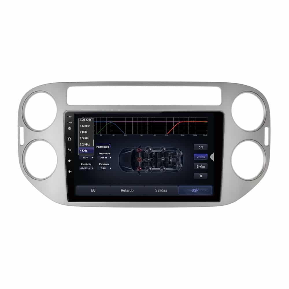 Pantalla multimedia P9A específica para VOLKSWAGEN TIGUAN (2008-2016) - Imagen 5
