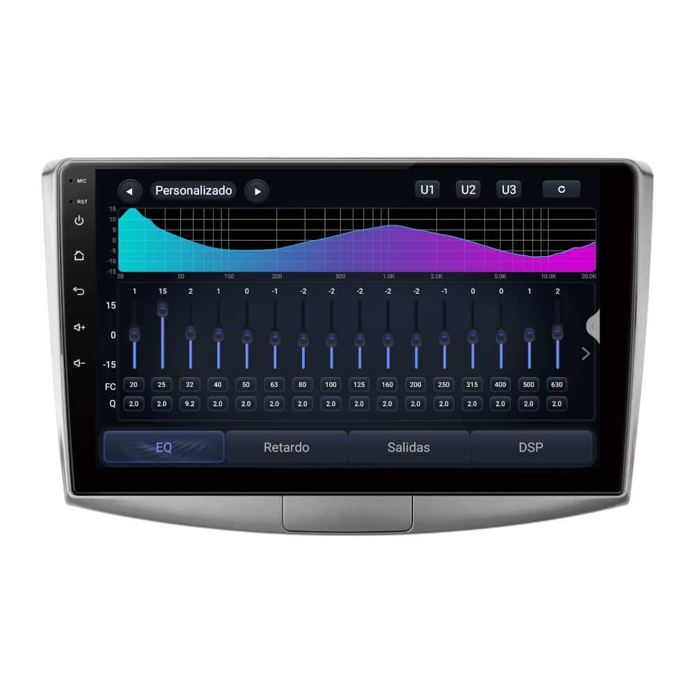 Pantalla multimedia P10A específica para VOLKSWAGEN PASSAT CC (2008 – 2016) - Imagen 5