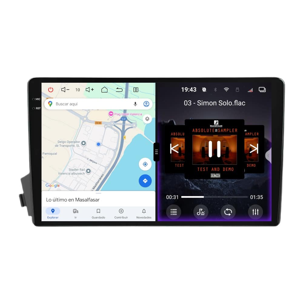 Pantalla multimedia P90 ULTRA para SSANGYONG ACTYON (2006->) - Imagen 4