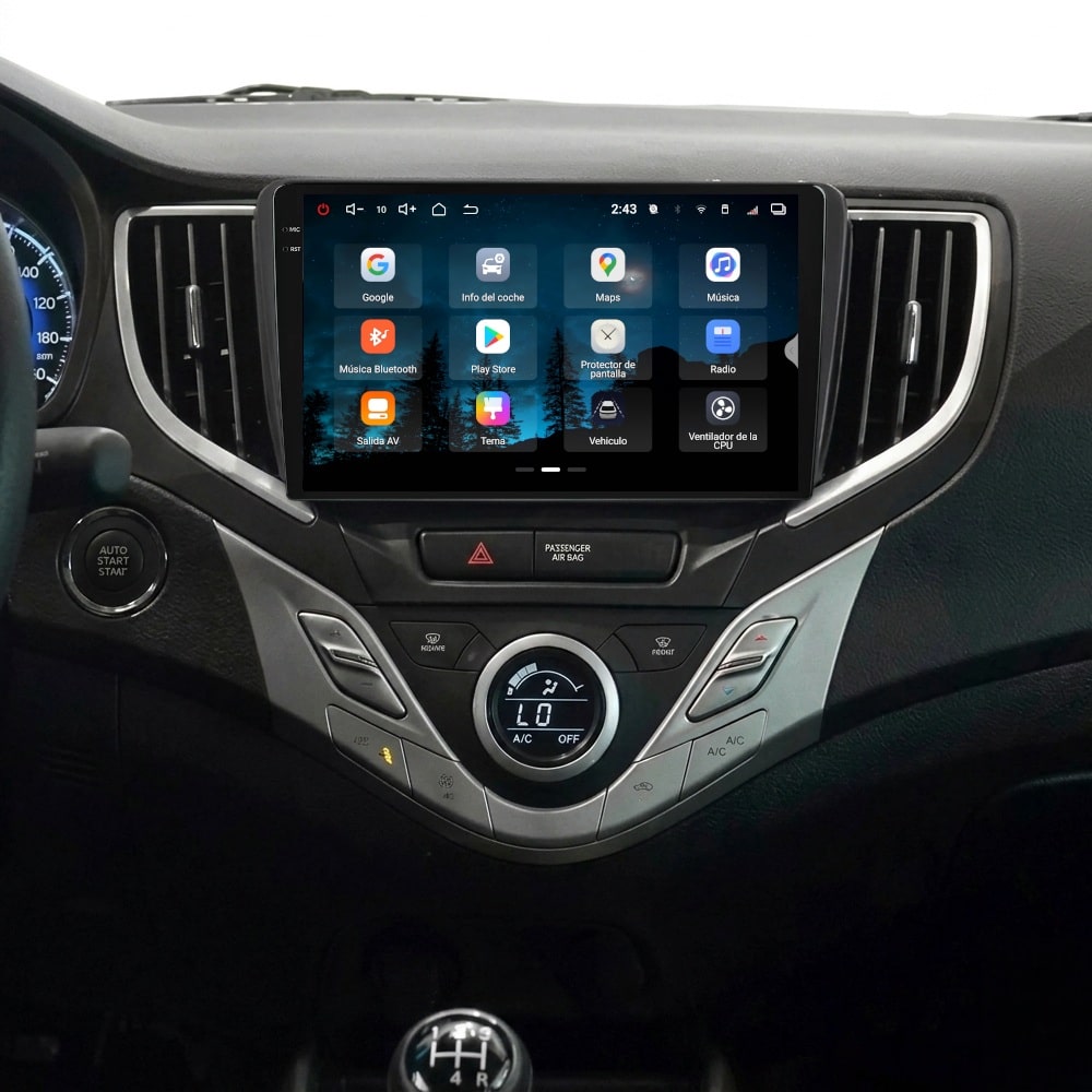 Pantalla multimedia P90 ULTRA para SUZUKI BALENO (2016->) - Imagen 5
