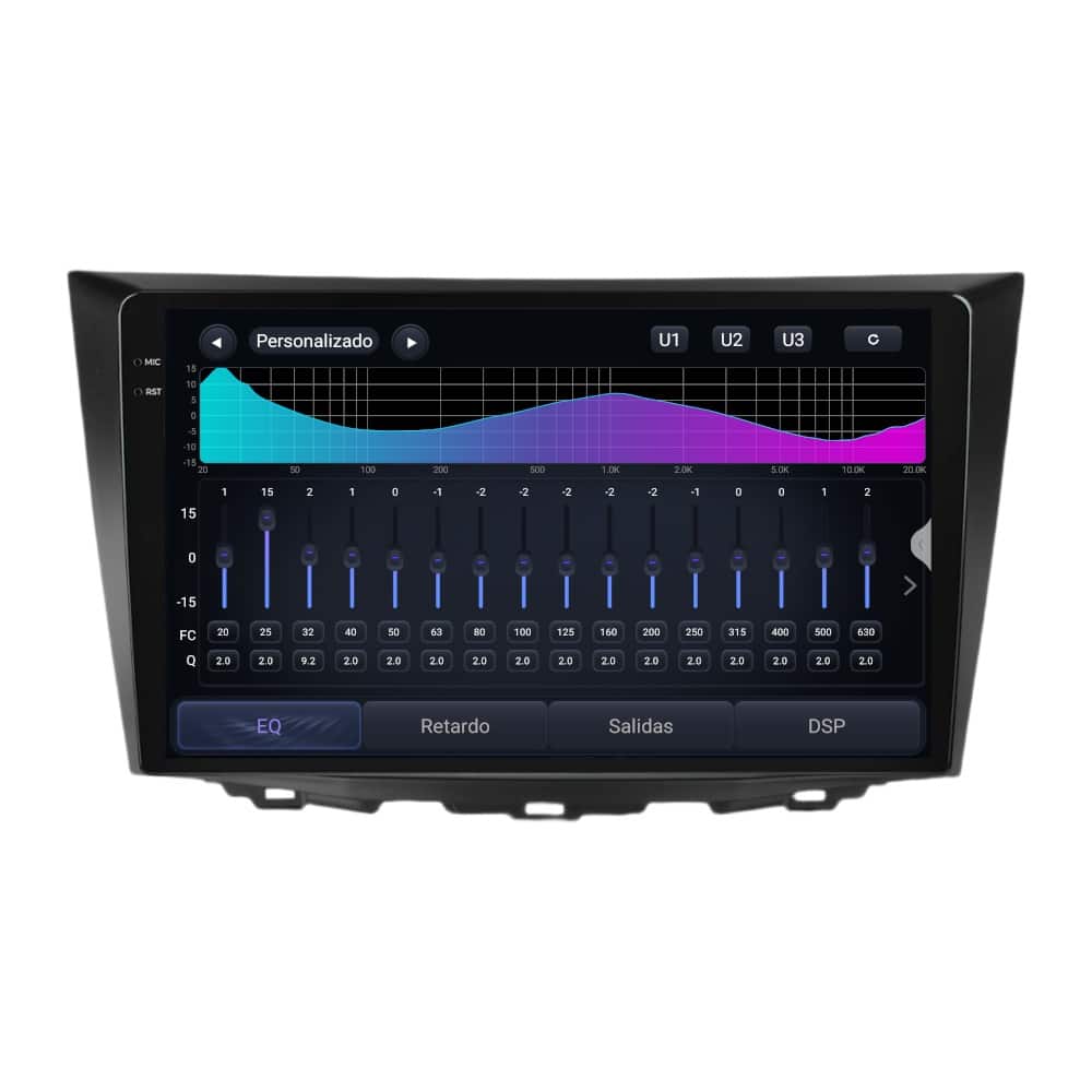 Pantalla multimedia P90 ULTRA para SUZUKI KIZASHI (2010->) - Imagen 5
