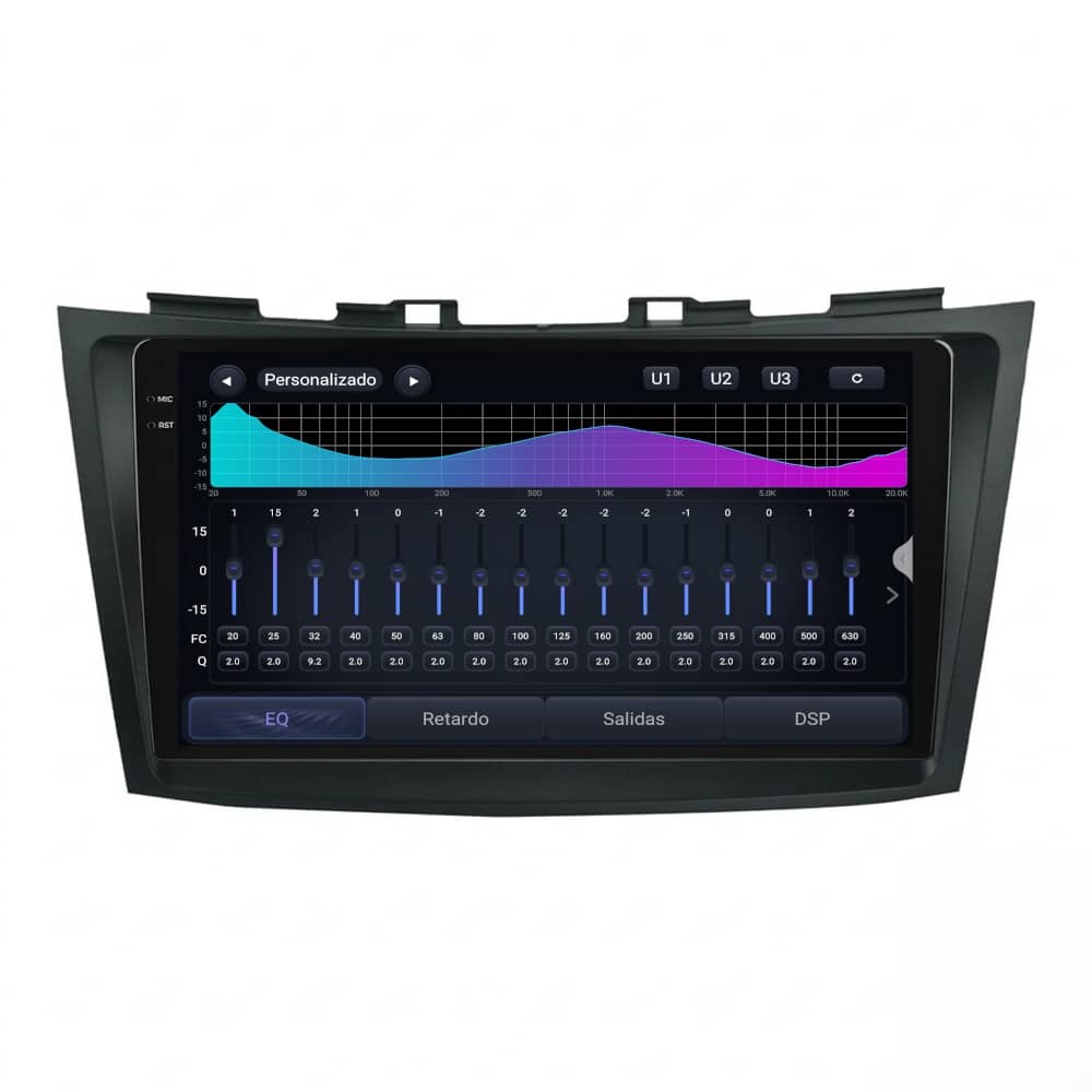 Pantalla multimedia P90 ULTRA para SUZUKI SWIFT (2010-2017) - Imagen 5