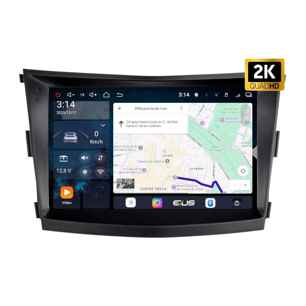 Pantalla multimedia P90 ULTRA para SSANGYONG TIVOLI (2015-2020)