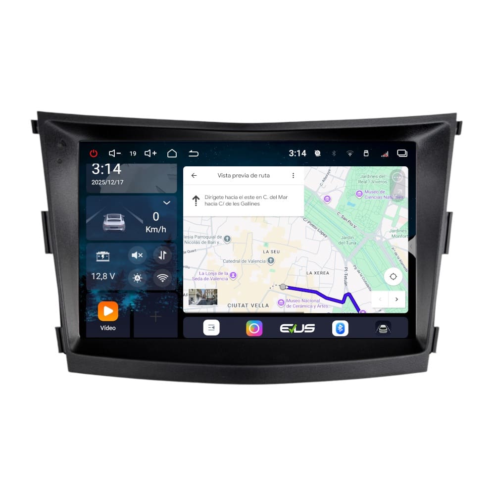 Pantalla multimedia P9A para SSANGYONG TIVOLI (2015-2020)