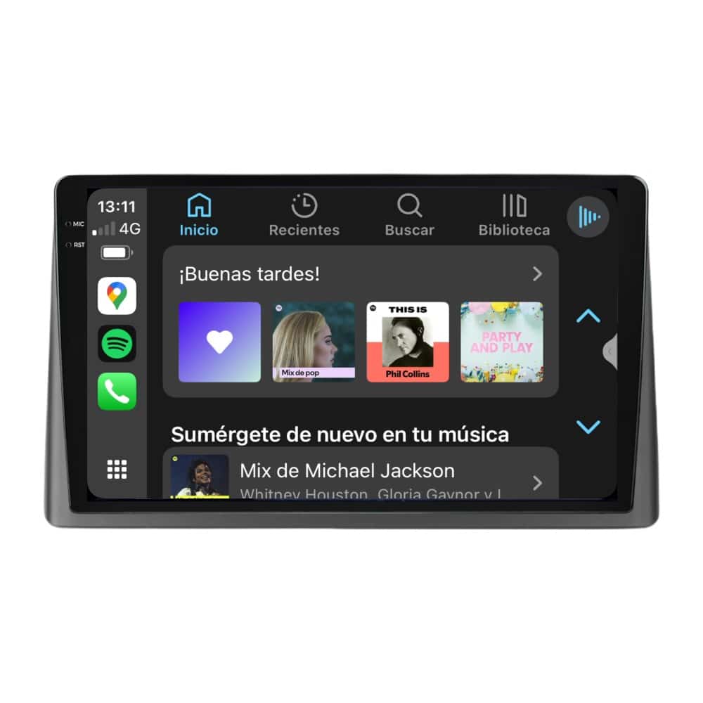 Pantalla multimedia P90 ULTRA para TRANSIT COURIER (2014-2018) - Imagen 4
