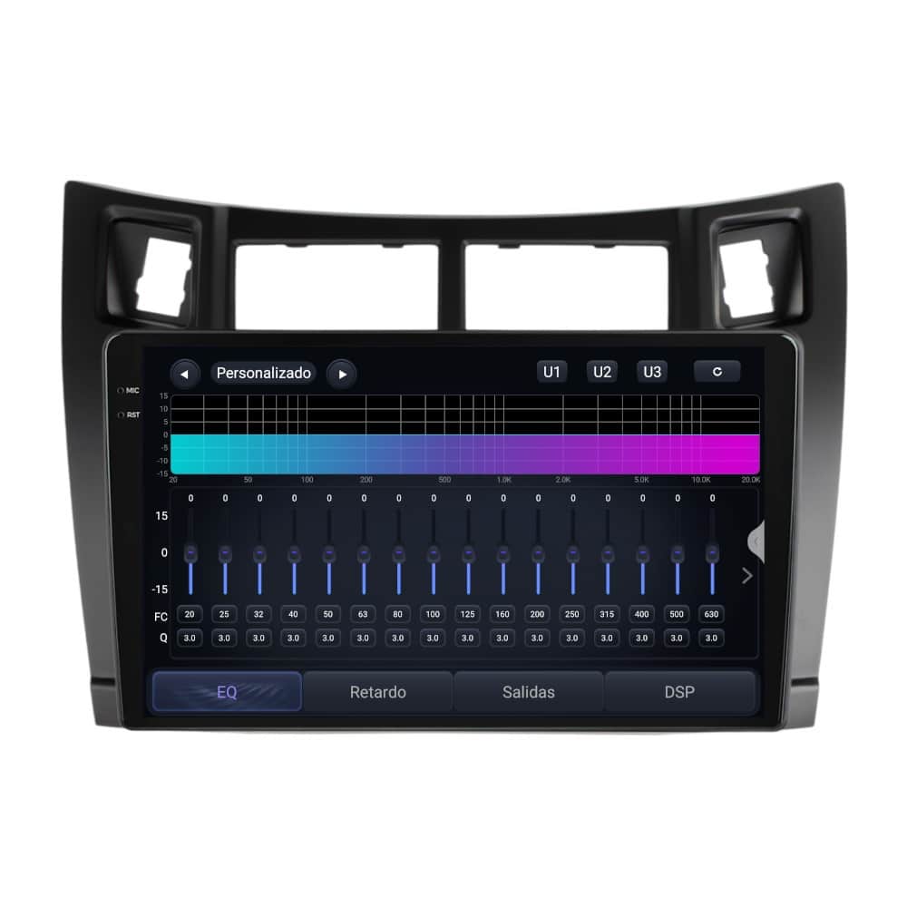 Pantalla multimedia P90 ULTRA para TOYOTA YARIS (2006-2011) - Imagen 4