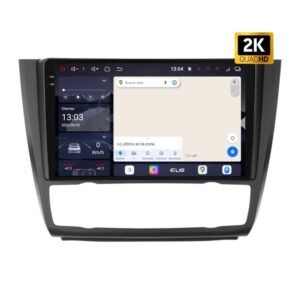 Pantalla multimedia P90 ULTRA para BMW serie 1 CON CLIMATIZADOR (2007-2011)