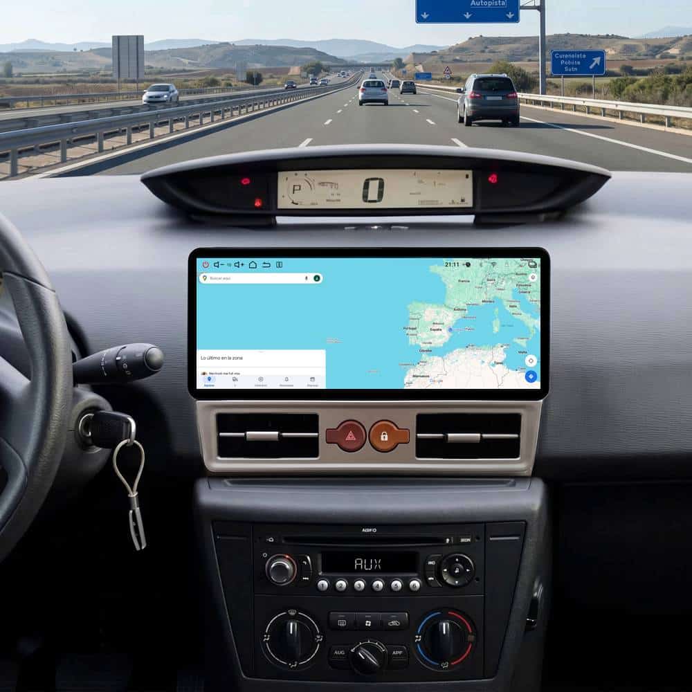 Pantalla MAX 1200A de 12.3" para CITROEN C4 (2004-2010) - Imagen 5