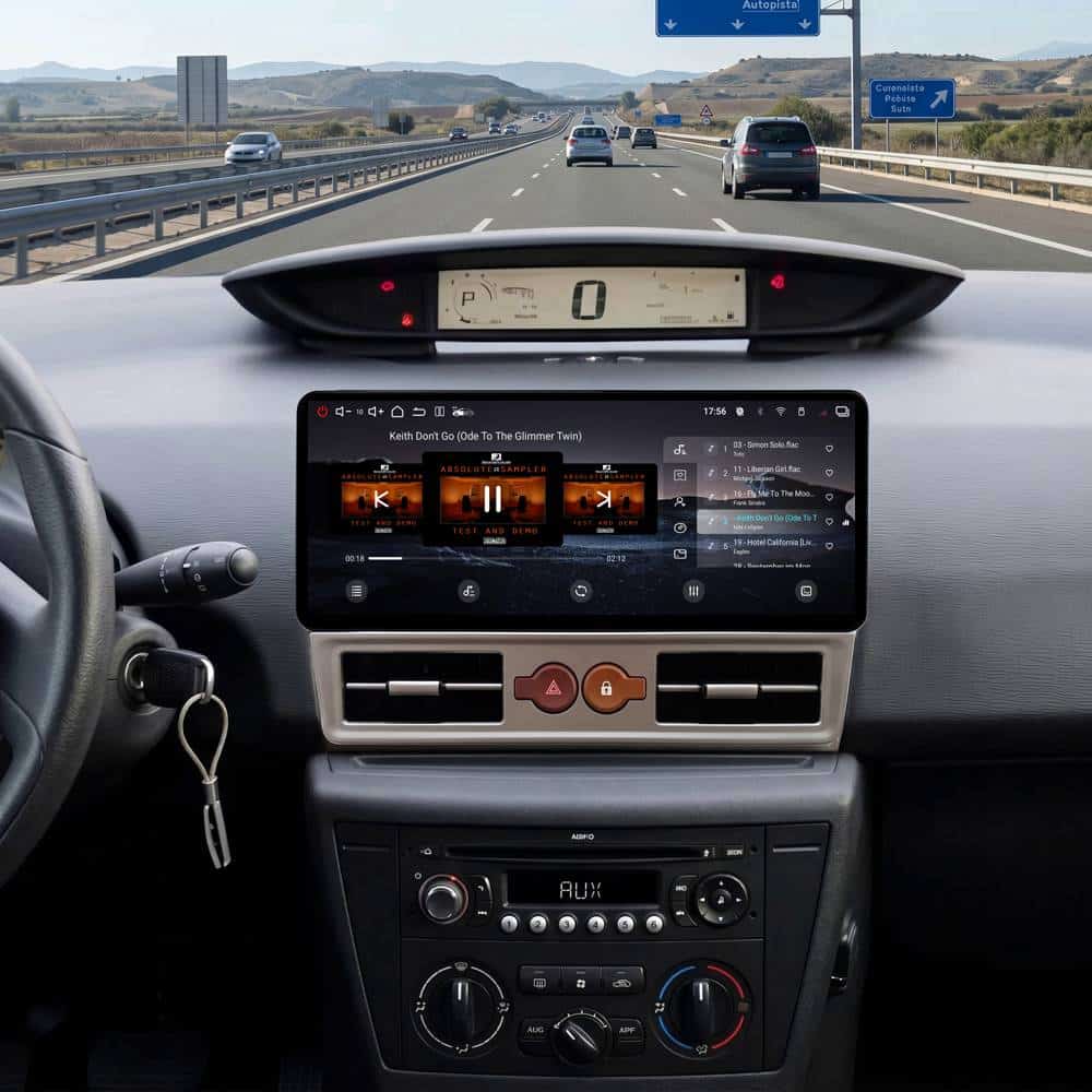 Pantalla MAX 1200A de 12.3" para CITROEN C4 (2004-2010) - Imagen 6