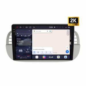 Pantalla multimedia P90 ULTRA específica para FIAT 500C (2009-2015)