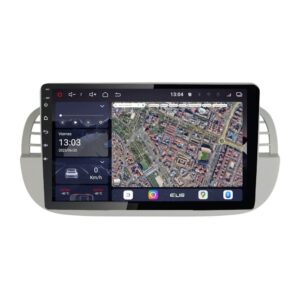 Pantalla multimedia P9A específica para FIAT 500C (2009-2015)