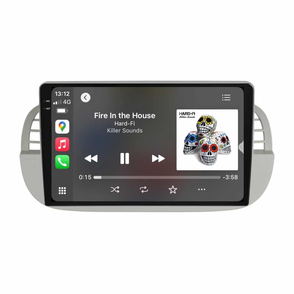 Pantalla multimedia P90 ULTRA específica para FIAT 500 (2007-2015) - Imagen 4