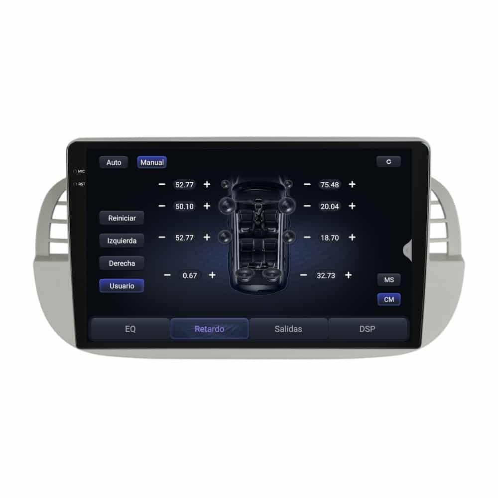 Pantalla multimedia P90 ULTRA específica para FIAT 500 (2007-2015) - Imagen 5