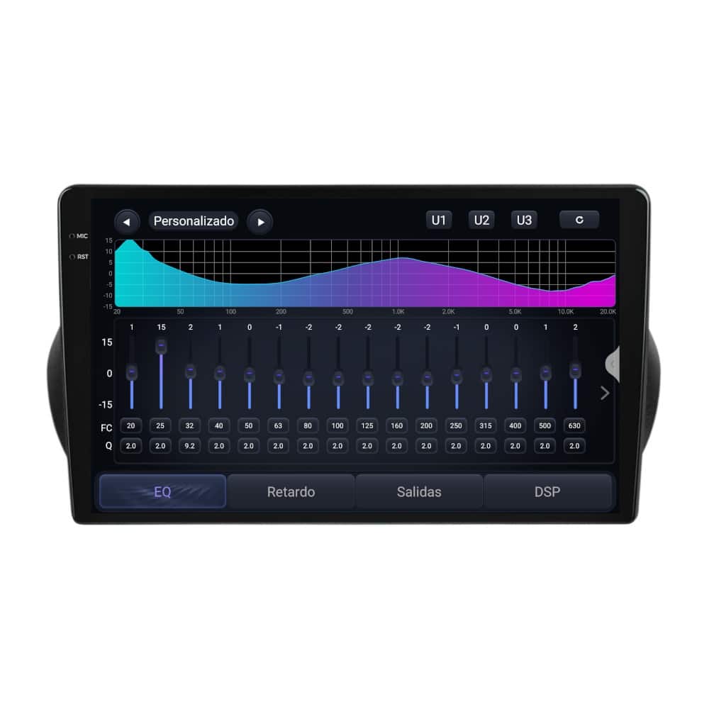 Pantalla multimedia P90 ULTRA para FIAT QUBO 2008-> - Imagen 5