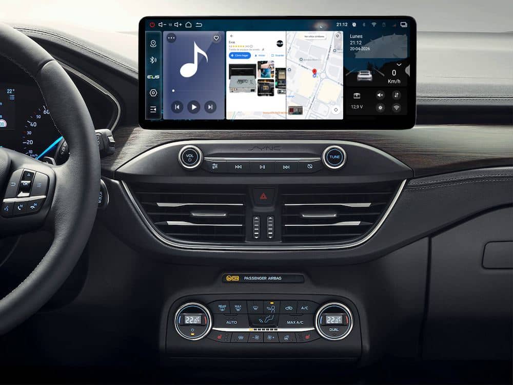 Pantalla MAX 1200A de 12.3" para FORD Focus 2018-> - Imagen 7