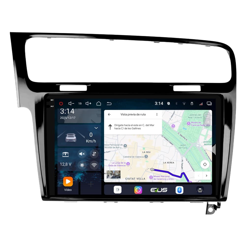 Pantalla multimedia P10A para VOLKSWAGEN GOLF 7 (2013-2019) - Imagen 6