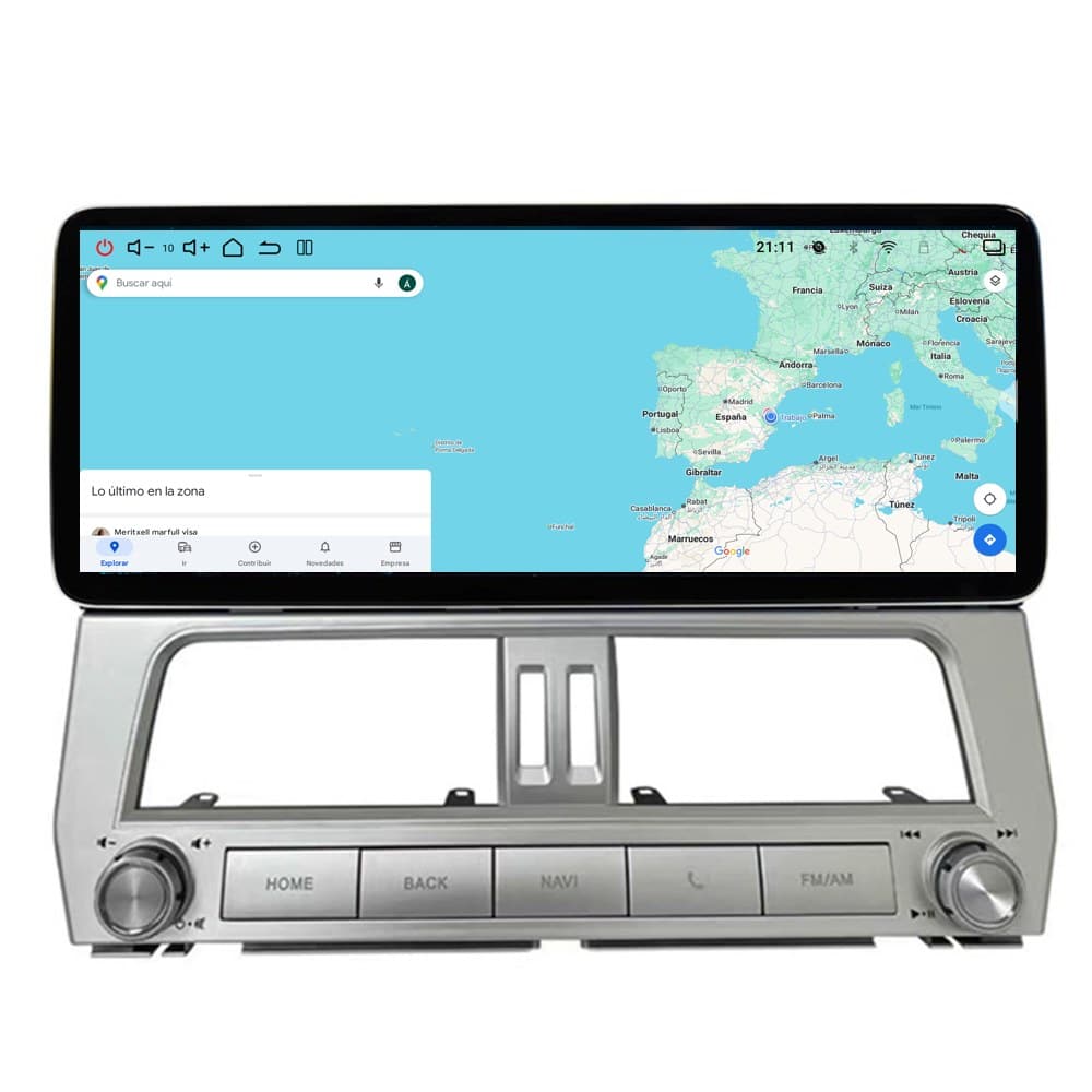 Pantalla MAX 1200A de 12.3" para TOYOTA LAND CRUISER 2018-2023 - Imagen 4