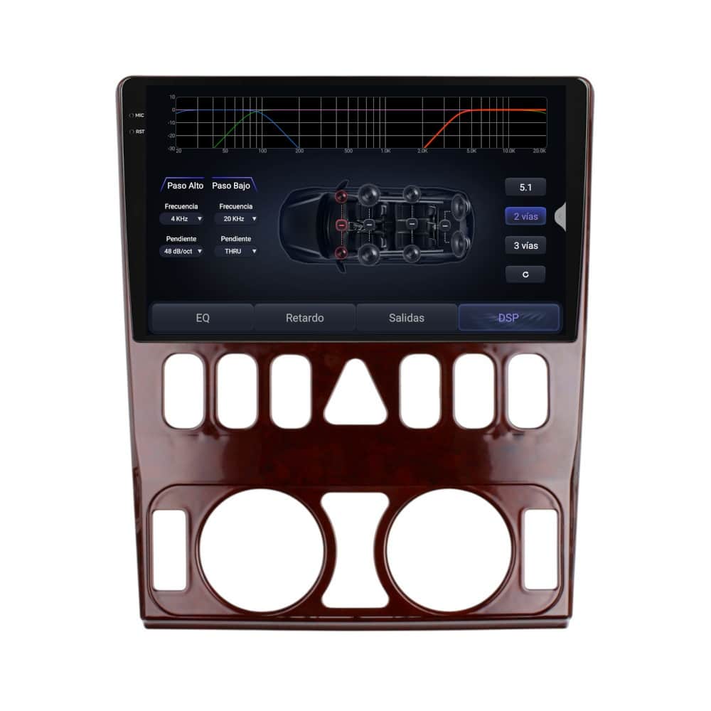 Pantalla multimedia P90 ULTRA específica para MERCEDES Clase E (W210) (1996-2002) - Imagen 5