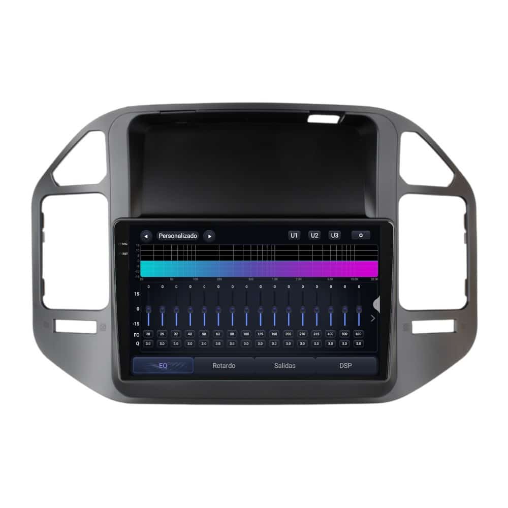 Pantalla multimedia P90 ULTRA específica para MITSUBISHI MONTERO (2000-2007) - Imagen 5