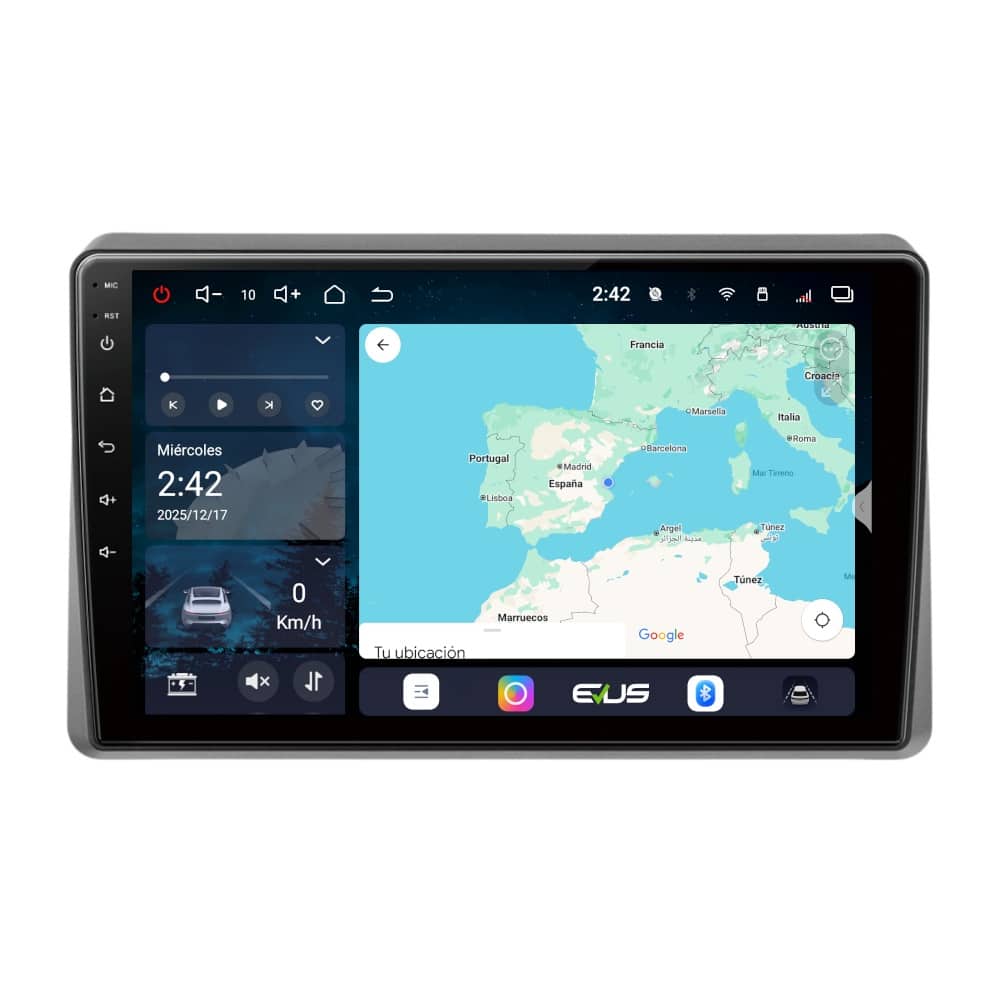Pantalla multimedia P10A específica para NISSAN NV400 (2020-2022)