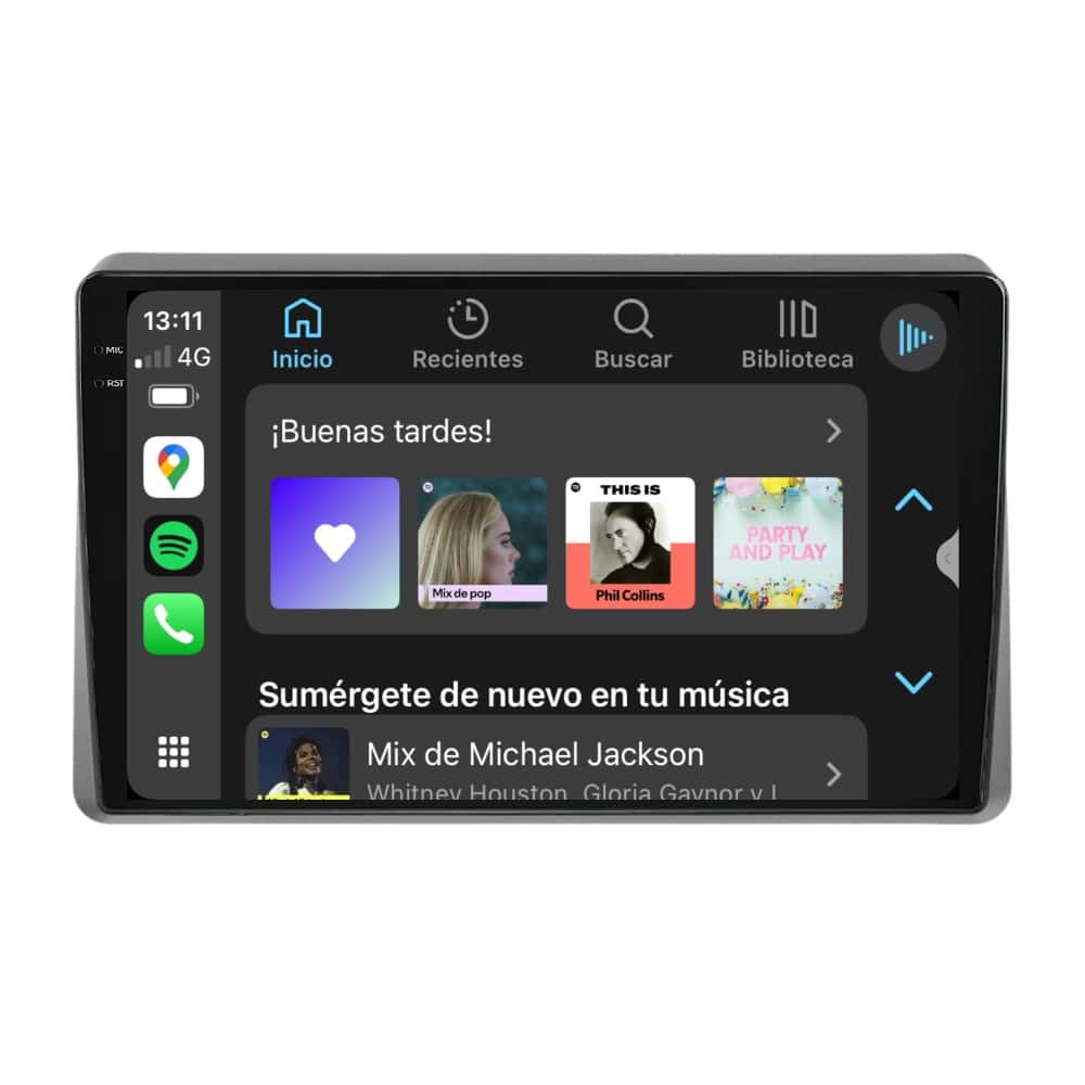 Pantalla multimedia P100 ULTRA específica para NISSAN NV400 (2020-2022) - Imagen 4